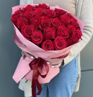 Kytice červených růží 