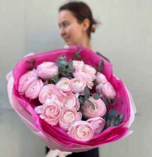 Kytice ranunculus (Pryskyřník) 19 ks