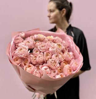 Trsové růže 19 ks