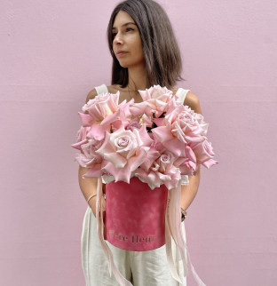 Not just peach  roses