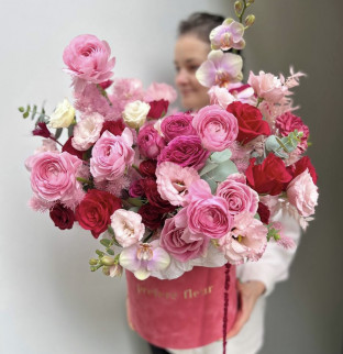 Арт букет в коробке #29