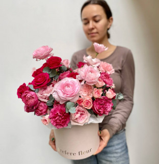 Арт букет в коробке #13