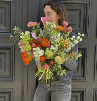 Kytice v zahradním stylu